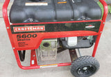 Craftsman Generator 115V/230V 5600 watt (8600W Start) less than 20 hours, new condition, well maintained